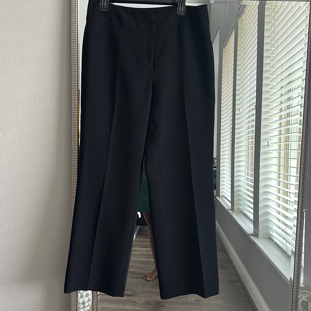 Women’s Three Piece Pinstripe Suit